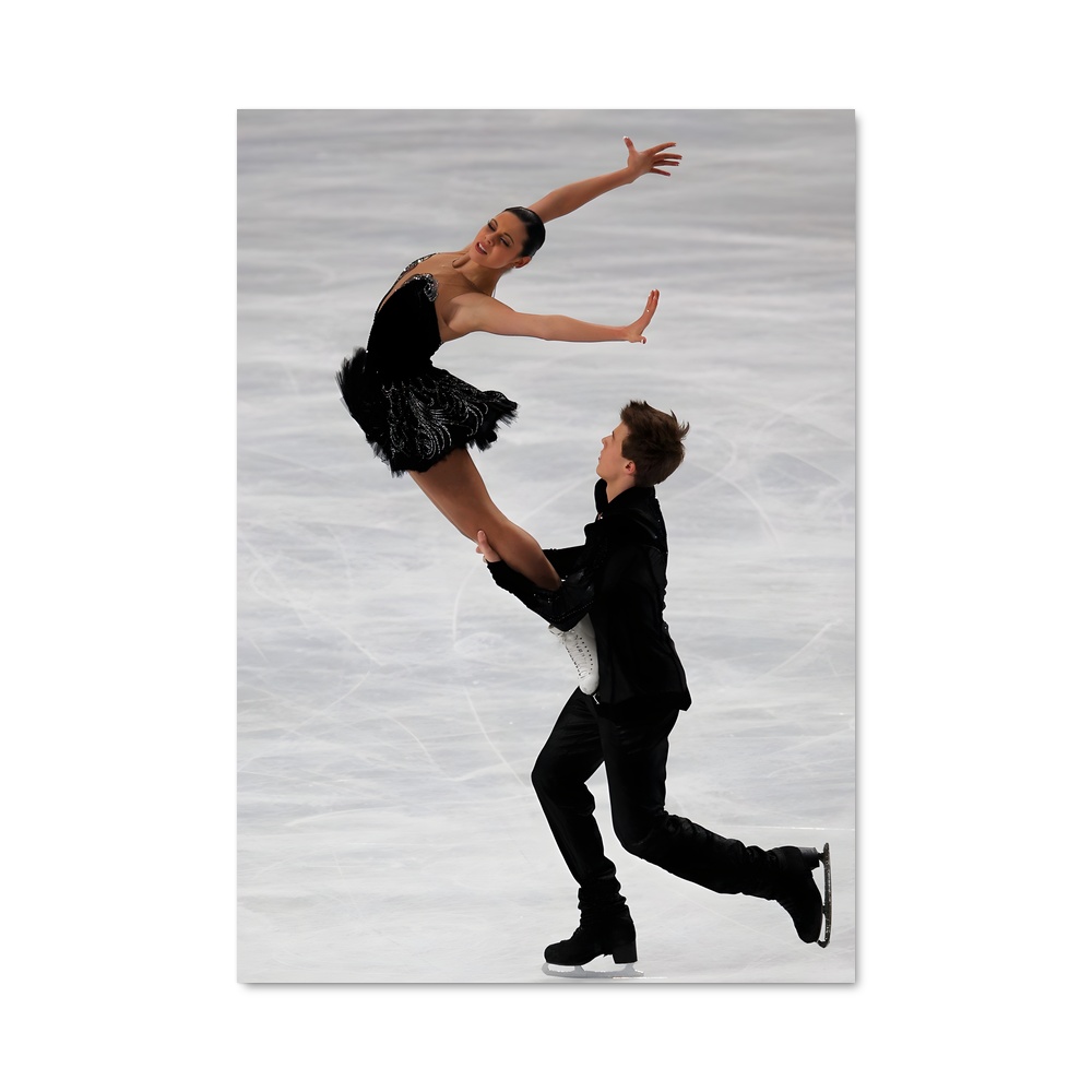Poster Olympics skating